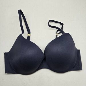 Victoria's Secret Blue Incredible Underwire multi-way strap bra 32D